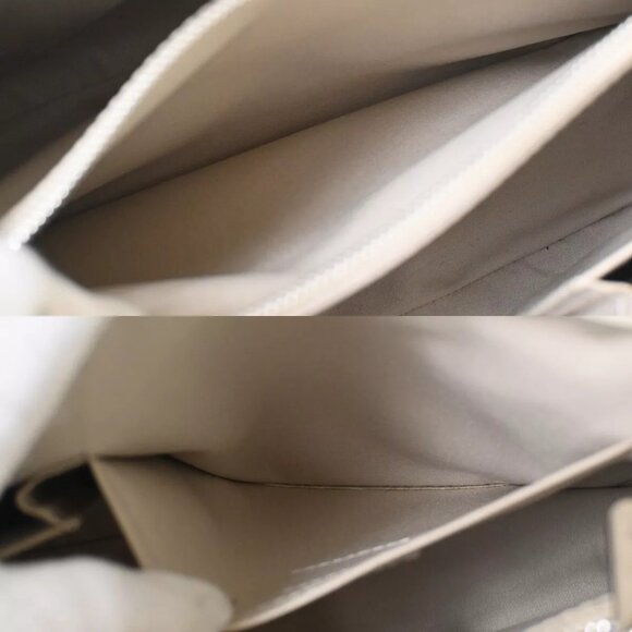 LOUIS VUITTON LV Logo Passy PM Hand Bag Epi Leather Ivoire - Picture 15 of 16